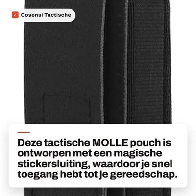 Produktbild von Taktische MOLLE-Tasche mit magischen Aufklebern für Pfefferspray