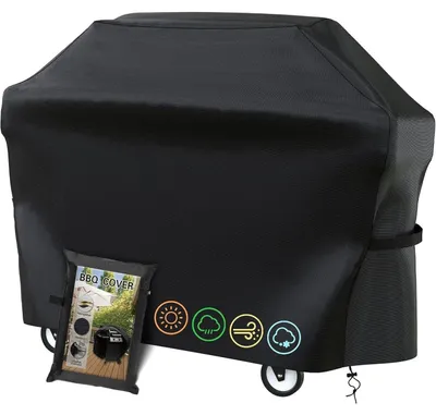 Productafbeelding van Grillafdekking, weerbestendig, waterdicht, winddicht, UV-bestendig, scheurvast, afmetingen 145x61x117 cm
