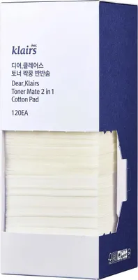 Immagine prodotto di KLAIRS Toner Mate 2 in 1 Cotone Pad 120 pz. - tamponi cosmetici