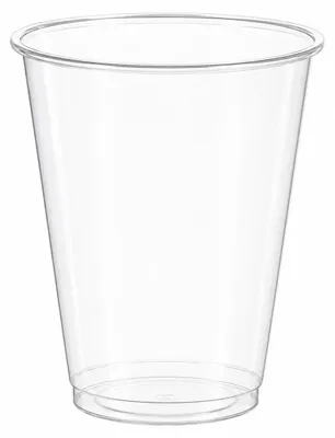 Wiederverwendbare Kunststoffbecher, 50 Stück, 30 cl, transparent, stapelbar