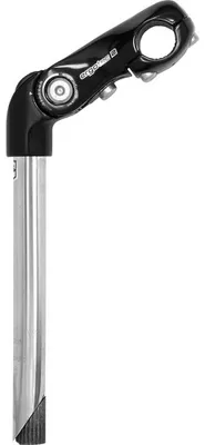 Obrázok produktu pre Ergotec Kobra nastaviteľný predstavec z nerezovej ocele 22.2 / 300x110 / 25.4 mm - strieborný