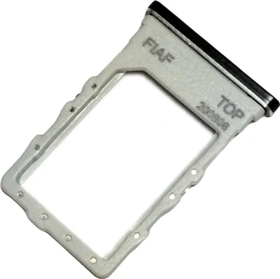Produktbild von Nano-SIM Simkartenhalter für Samsung Galaxy Z Fold2 5G (SM-F916B), Original Ersatzteil, Schwarz