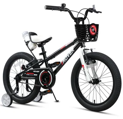 Image de Vélo pour enfants, équipé d'un porte-bidon et de stabilisateurs, pour filles et garçons