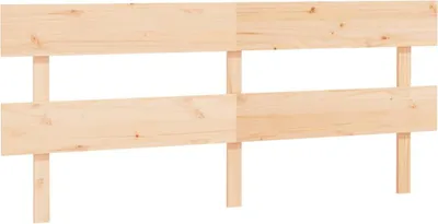 Obrázok produktu pre vidaXL Čelo postele 204x3x81 cm z masívneho dreva borovice