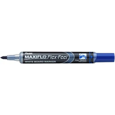 Obrázek produktu pro Pentel MWL5SBF-CX, 12 kusů, Modrá, Štětičkový hrot, Modrá, Polypropylen (PP), Kulatý