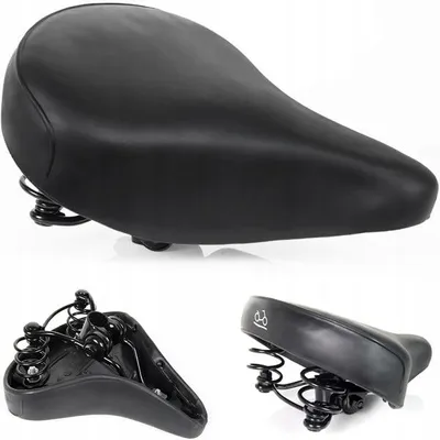 Produktbild von JET S023 Klassischer Fahrradsattel mit Federn