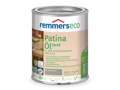 Zdjęcie produktu dla Remmers - Olej do tarasów ECO 0,75 l, srebrzystoszary