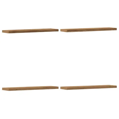 Obrázek produktu pro vidaXL Nástěnné police 4 ks. Řemeslný dub 40x10x1,5 cm materiál na bázi dřeva
