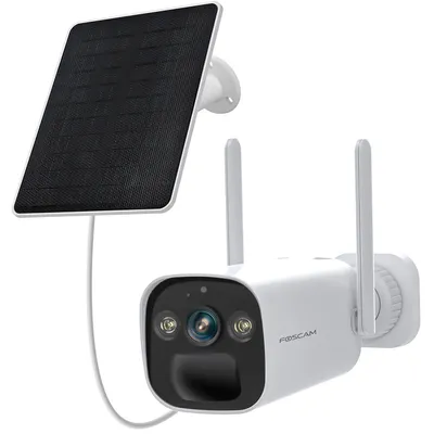 Immagine prodotto di Foscam BP4 telecamera di sorveglianza WLAN con pannello solare - Telecamera di rete
