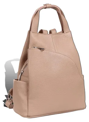 Produktbild von Toscanto Damen Cityrucksack Leder Rucksack rosa D2OTT613RA