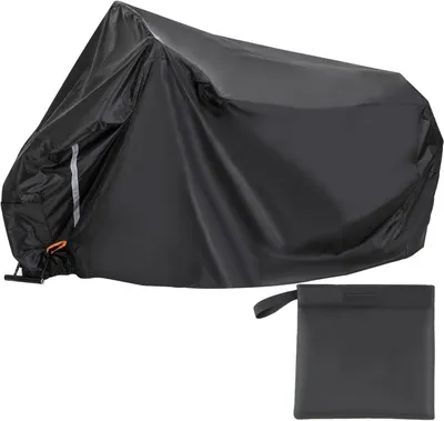 Produktbild von Wasserdichte Fahrradabdeckung 210 x 120 x 80 cm, für 1-2 Fahrräder, langlebig, Schutz vor Feuchtigkeit und