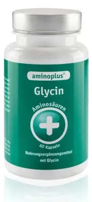 Zdjęcie produktu dla Aminoplus Glicyna kapsułki, 60 szt. kapsułek