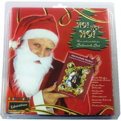 Produktbild von Weihnachtsset mit Gesichtsfarben „HO! HO! HO!“