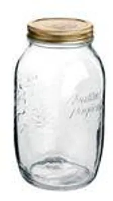 Zdjęcie produktu dla Bormioli Rocco Quattro Stagioni 6 Stück, Inhalt 1500 ml, mit Deckel goldfarben