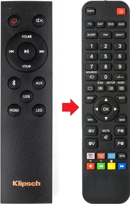 Produktbild von Fernbedienung geeignet für KLIPSCH THETHREE
