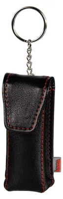 Produktbild von Hama USB Stick Case "Fashion", black, Kunstleder, Schwarz, Rot, 30 mm, 20 mm, 77 mm, 1 Stück(e)