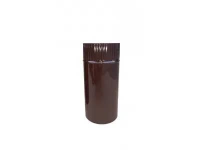 Obrázek produktu pro ŽEMINI, roura kouřovodu průměr 150 mm, smalt hnědá, 0,25 m