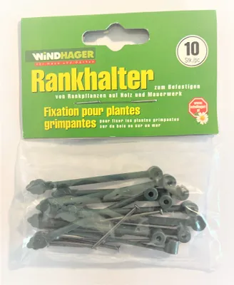Produktbild von 5 x  10 Windhager Rankhalter, Länge: ca. 6,5 cm