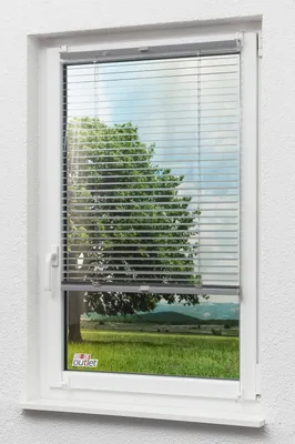 Produktbild von Klemmjalousie aus Alu (B x H) 90cm * 130cm in silber, frei verschiebbar