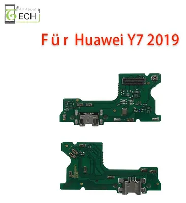 Produktbild von Für Huawei Y7 2019 Ladebuchse Anschluss Connector Platine Flex Lade