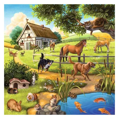 Zdjęcie produktu dla Ravensburger 4005556092659, 49 szt., Animals, 5 lat(a)