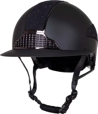 Image de QHP Casque d'équitation Ohio visière polo