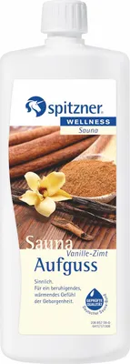 Produktbild von Spitzner Saunaaufguss Vanille-Zimt 1 Liter (1000 ml) Wellness Konzentrat 8850098