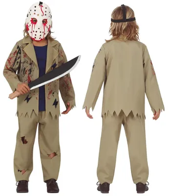 Produktbild von Halloween Serienmörder Kostüm 10-12 Jahre