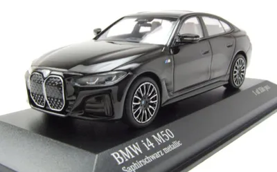 Produktbild von Minichamps 410024002 BMW I4 M50 2023 schwarz metallic 1:43
