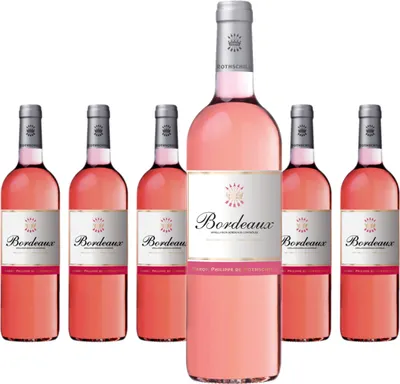 Produktbild von 6 x Baron Philippe de Rothschild Bordeaux Rosé