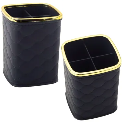 Imagen del producto de Organizador De Pinceles Cuatro Compartimentos  12 X 9,5 Cm