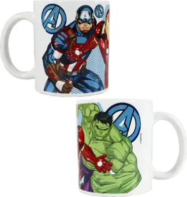 Produktbild von Marvel Avengers Kaffeetasse Teetasse Tasse Geschenkidee 330 ml