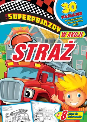 Obrázek produktu pro Superpojazdy w akcji Straż - (Buch auf Polnisch)
