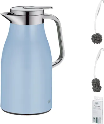 Produktbild von alfi SKYLINE Isolierkanne – Vorteilsset mit Reinigungsbürste CLEAN FIX 30 cm