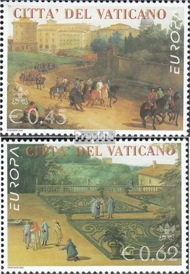 Produktbild von Briefmarken Vatikanstadt 2004 Mi 1489-1490 (kompl.Ausg.) postfrisch Europa