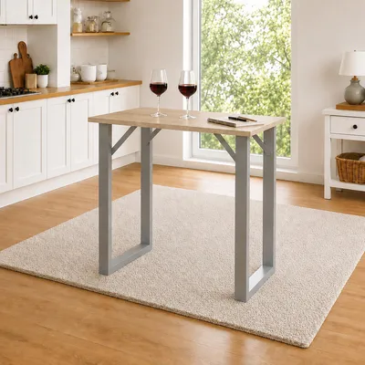 Zdjęcie produktu dla Stół barowy VCM, 110x80 cm, bar, stół barowy, wysoki stół - Xona