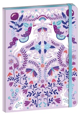 Produktbild von Janod Notizbuch Einhorn Dreamland - Kreatives Tagebuch für Kinder