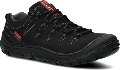Produktbild von nagaba Wanderschuhe Damen Lederschuhe Trekkingschuhe Frauen, Schwarz, 41