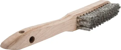Produktbild von Schneider Edelstahl-Grillbürste mit Holzgriff Grillreinigung