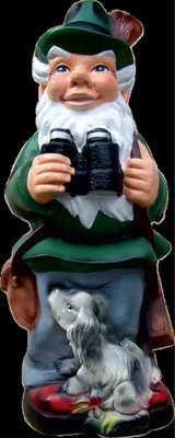 Image de Jardin Nain Chasseur Figure Statue Sculptures Figures Décoration Déco 8815