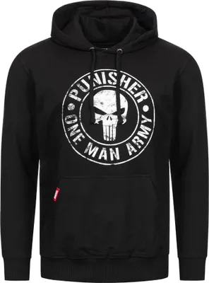 Obrázek produktu pro M|Marvel The Punisher One Man Army Herren Mikina s kapucí FBMHS666BLK