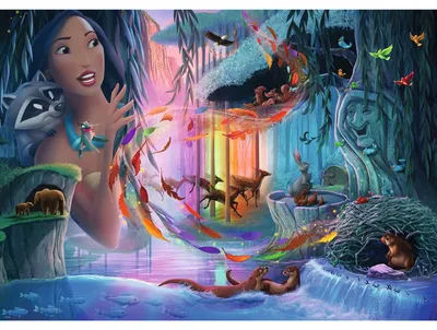 Immagine prodotto di Pocahontas 1000 piece puzzle. Disney Princesses Collection. 14 year olds. Disney. 12001344. Ravensburger