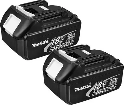 Produktbild von Satz von 2 Batterien 18V Li-Ion LXT 3,0 Ah - MAKITA BL1830BX2