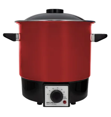 Produktbild von BIELMEIER Einkochautomat einwecken Emaille rot 9 Liter 1000 Watt BHG 980.0