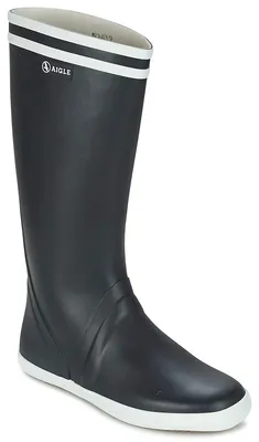 Productafbeelding van Aigle heren Goeland rubberlaars, blauw (marine/wit), maat 35 EU