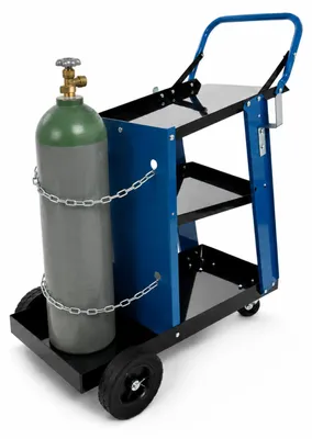 Produktbild von Bituxx Mobiler Schweißwagen Schwarz/Blau MS-20102