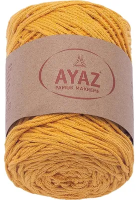 Image de Fil PAMUK MAKREME - 250 g, 150 m - Jaune