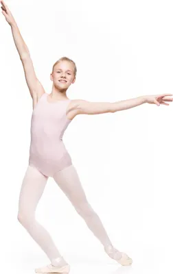 Produktbild von BATYLDA - rosa Ballettbody zum Tanzen für Teenager. Batylda Ballettbody zum Tanzen und Turnen, rosa 134/140.