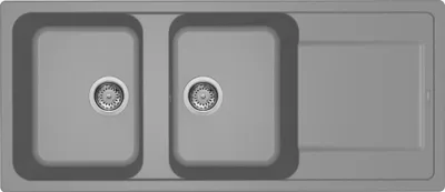 Produktbild von Elleci LIFE 500 Aufsatzwanne Rechteckig Granitek