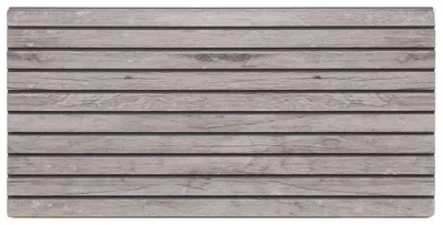 Image de Panneaux muraux vidaXL, lot de 5, gris, 100 x 50 cm, mousse EPS